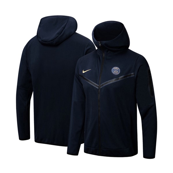 Chaqueta Con Capucha PSG 2024-2025 Azul